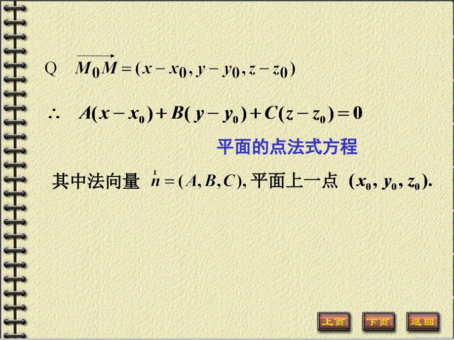 高等数学平面及其方程ppt_第3页