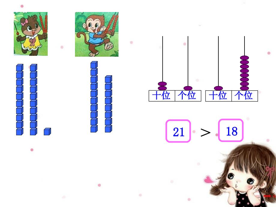 北师大版一年级数学下册《谁的红果多》课件_第3页