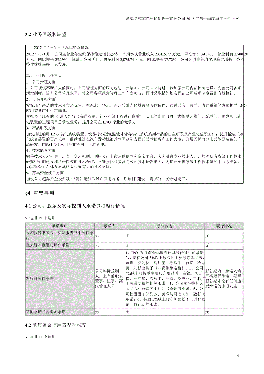 富瑞特装：第一季度报告正文_第4页