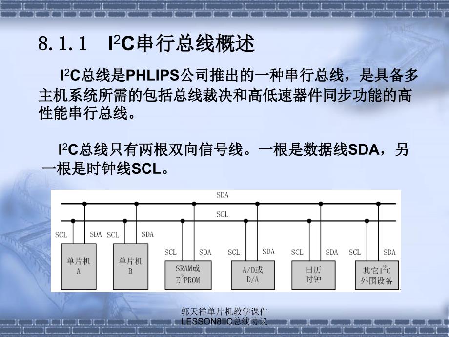 郭天祥单片机教学课件LESSON8IIC总线协议课件_第3页