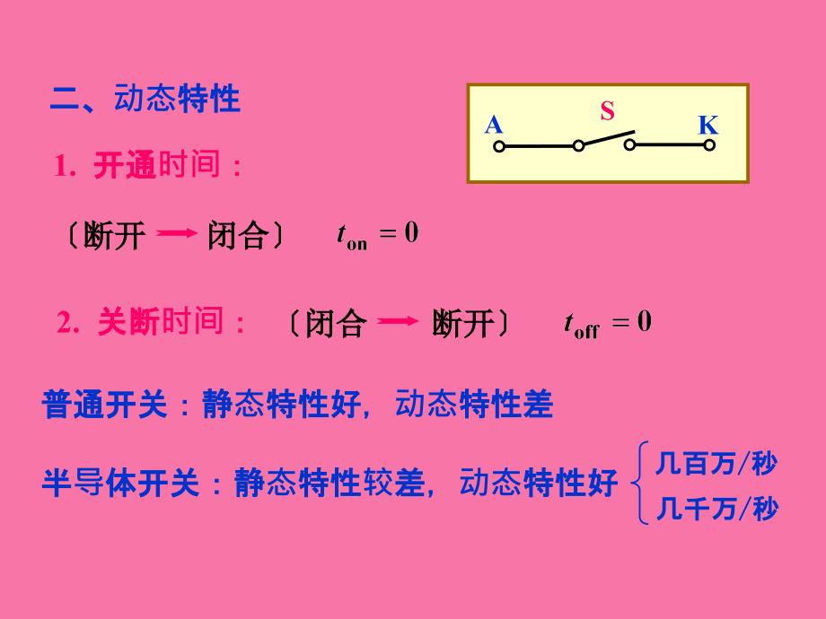 半导体二极管三极管和MOS管的开关特性ppt课件_第2页