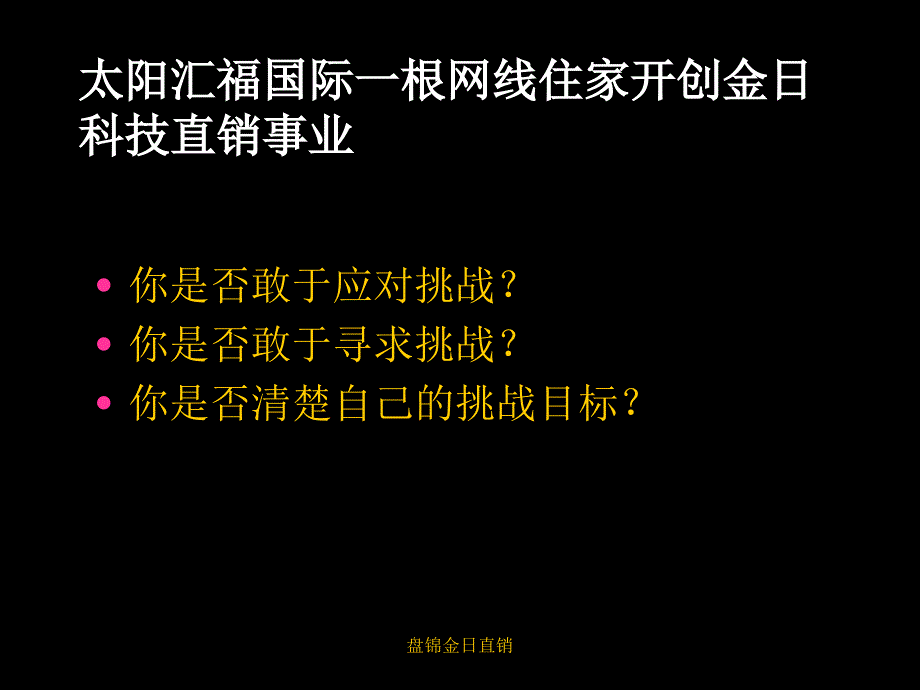 盘锦金日直销课件_第2页