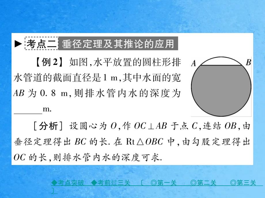 九年级数学下册华师大版作业第二十七章圆章末考点复习与小结ppt课件_第4页