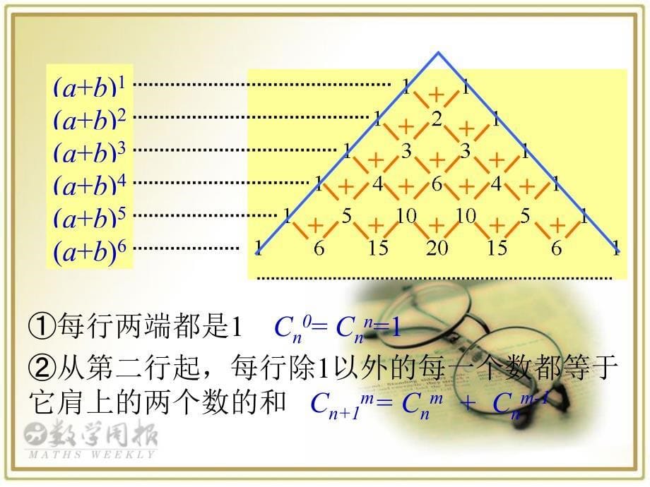 132杨辉三角与二项式系数的性质_第5页