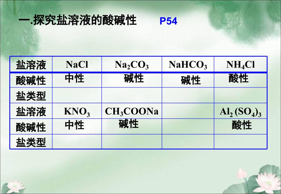 《盐类的水解》参考课件1_第2页