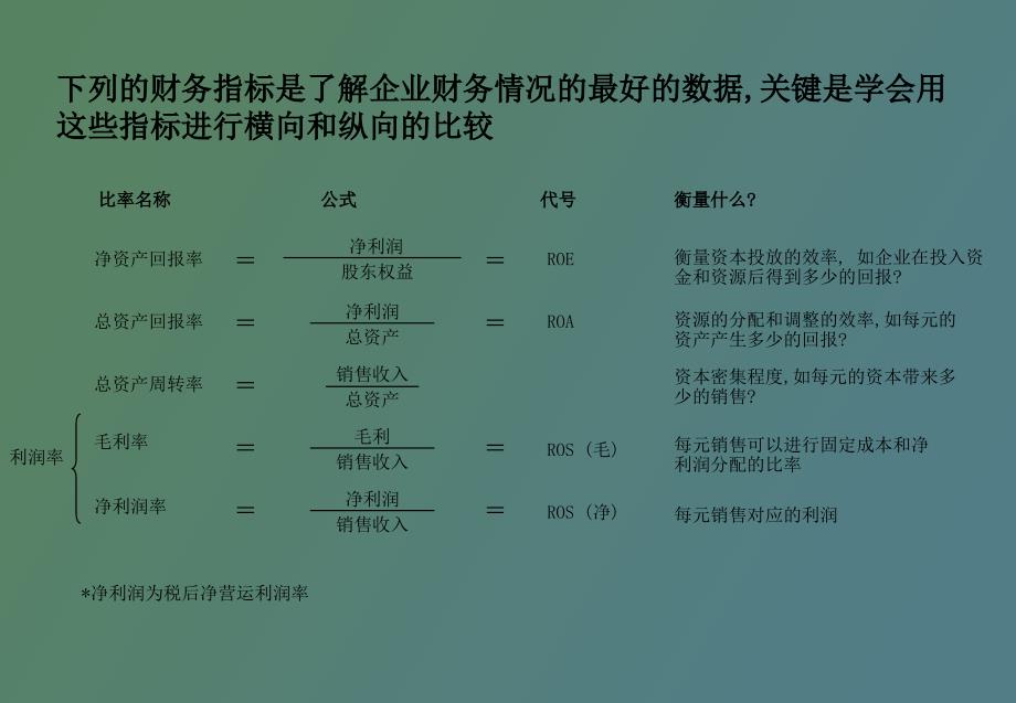 著名咨询结构的财务分析培训_第4页