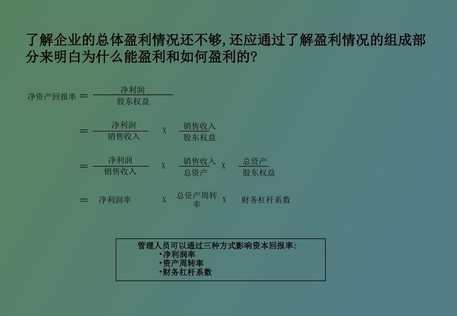 著名咨询结构的财务分析培训_第5页