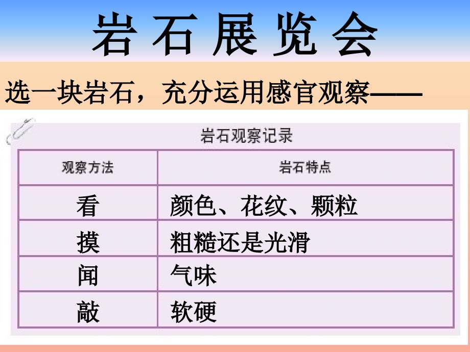 四年级科学下册 4 岩石和矿物 1 各种各样的岩石课件5 教科版.ppt_第4页