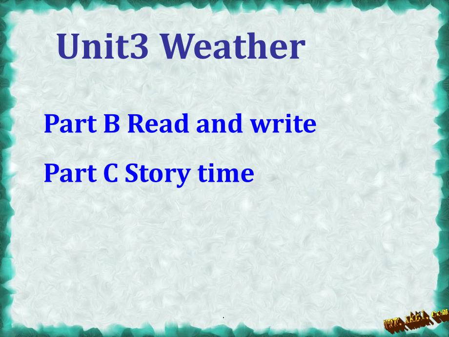 PEP四年级下册U3ReadandwritePPT文档资料_第1页