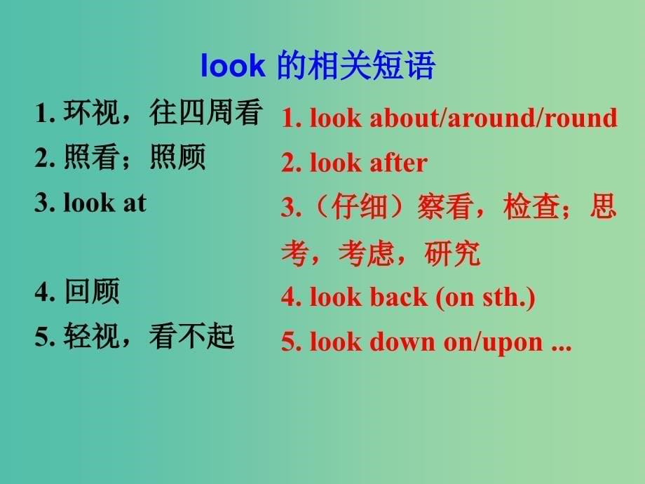 高中英语 Unit4 The next step Language points课件 牛津译林版选修11.ppt_第5页