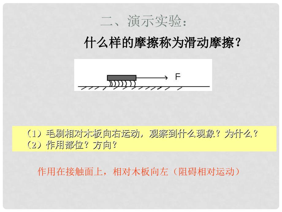 海南省万宁市思源实验学校八年级物理下册《摩擦力》课件 新人教版_第3页