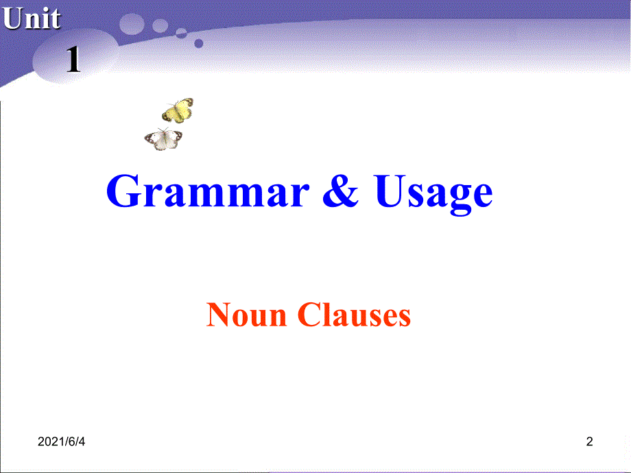 牛津高中英语模块三-Unit1-Grammar-and-usage_第2页