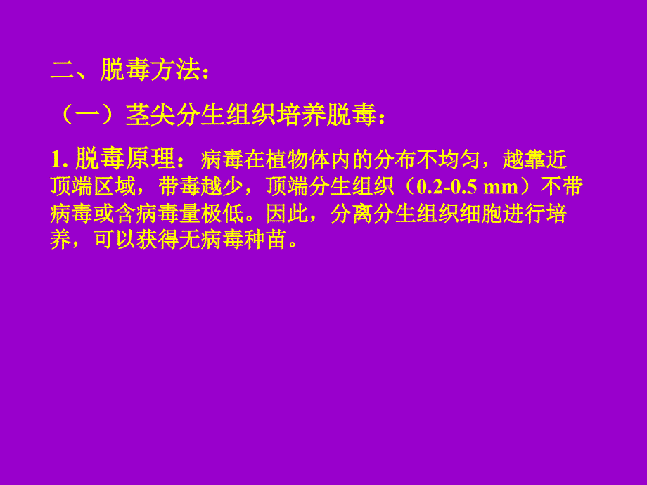 脱毒苗培养PPT课件_第3页