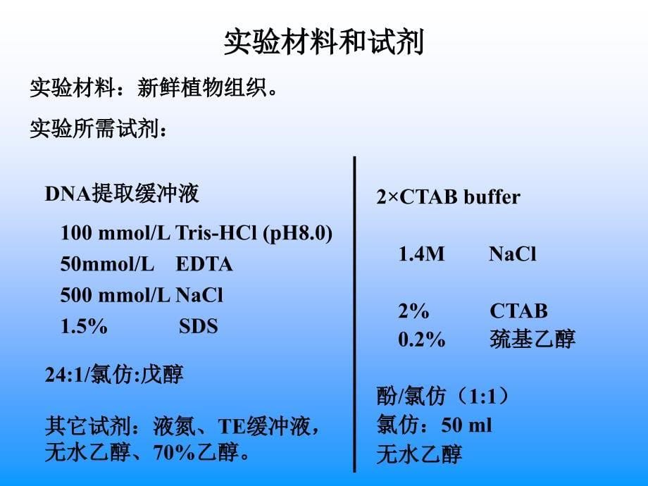 DNA提取方法和步骤_第5页