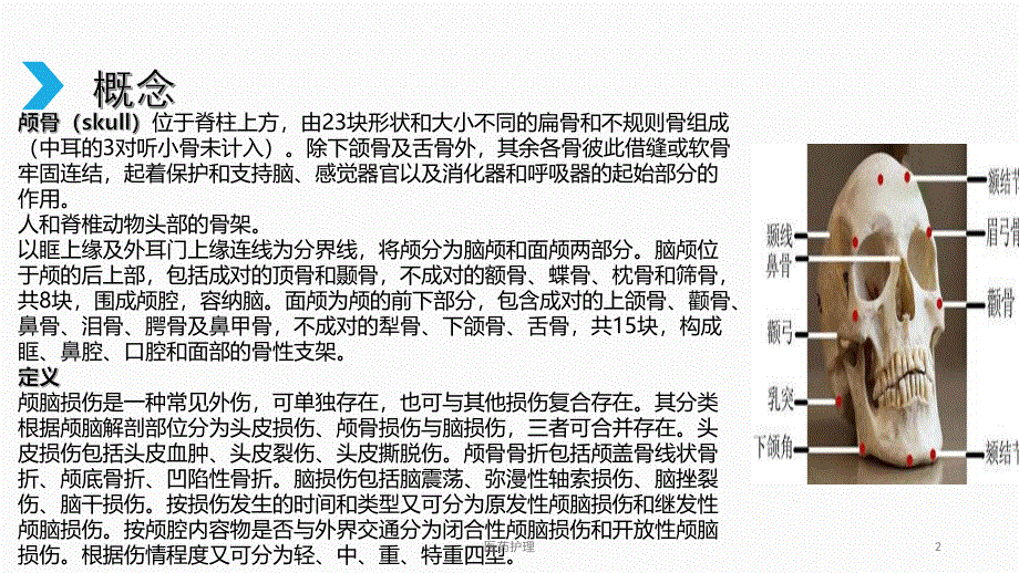 颅骨缺损患者观察与护理查房【医疗知识】_第2页