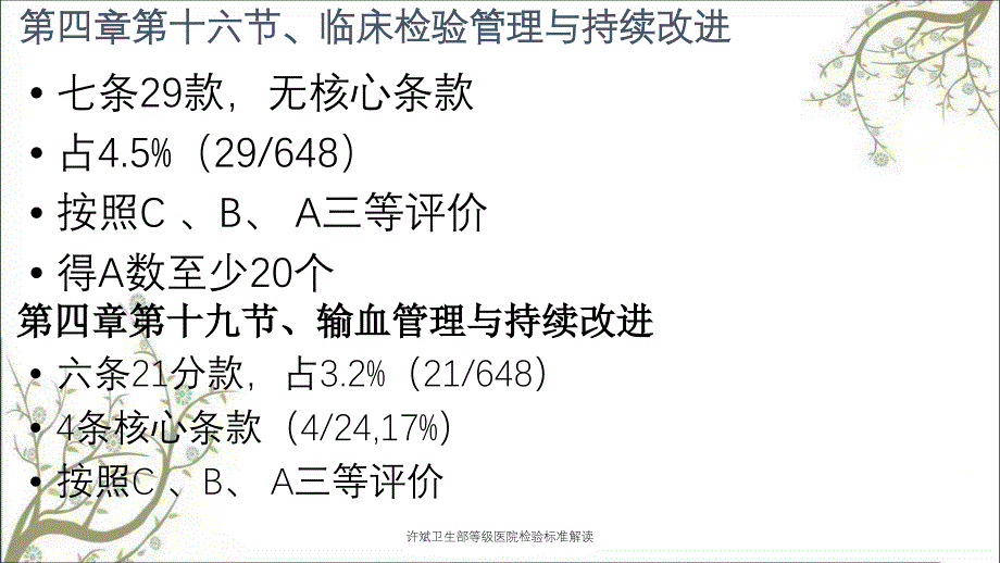 许斌卫生部等级医院检验标准解读_第4页