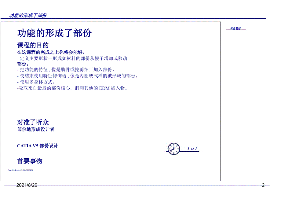 CATIAFMP功能性建模课件PPT_第2页