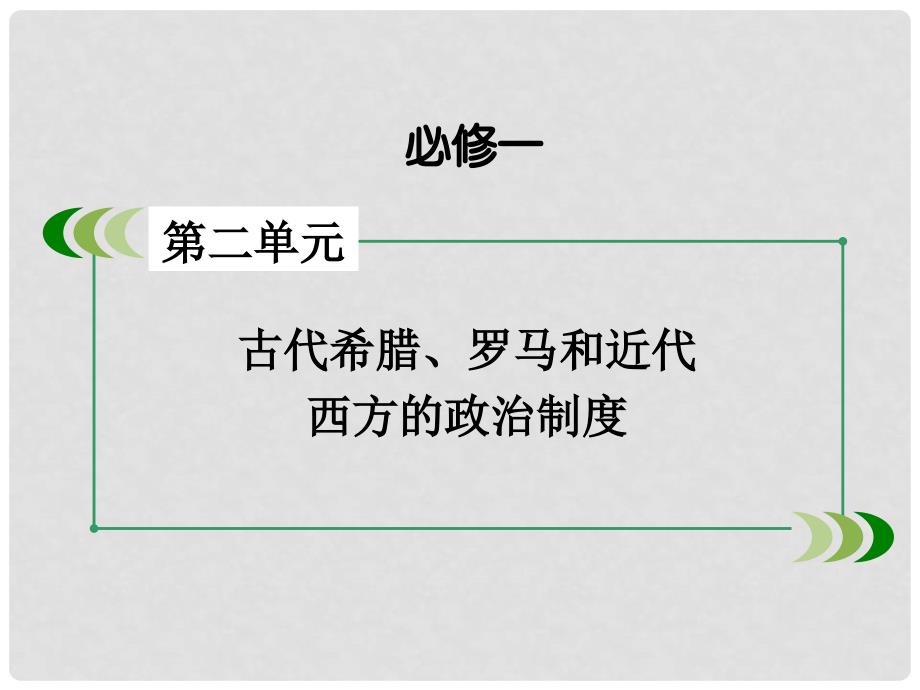 高考历史一轮复习 第二单元 古代希腊、罗马和近代西方的政治制度 第3讲 古代希腊民主政治和罗马法的起源与发展 考点1 雅典的民主政治课件 新人教版必修1_第2页