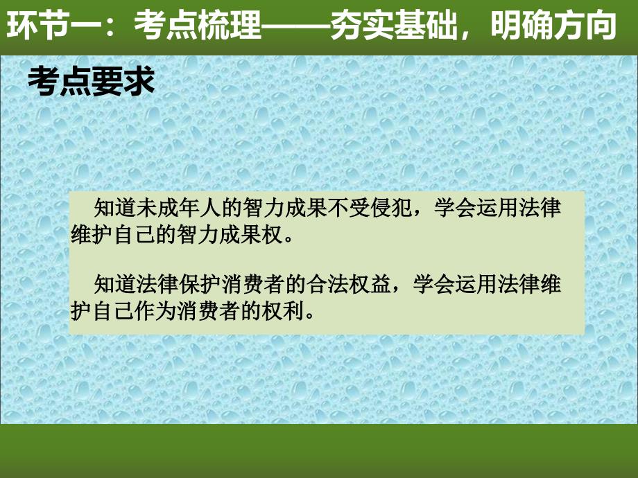 中考一轮复习：依法享有智力成果权、消费者权_第3页