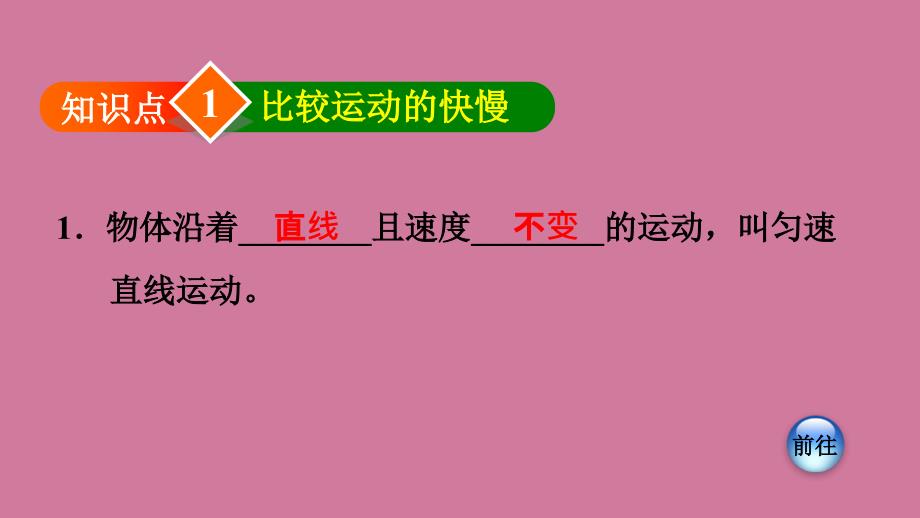 匀速直线运动与变速运动ppt课件_第2页