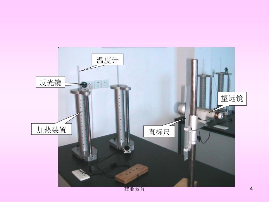 实验三、金属线膨胀系数的测定(光杠杆法)【青苗教育】_第4页