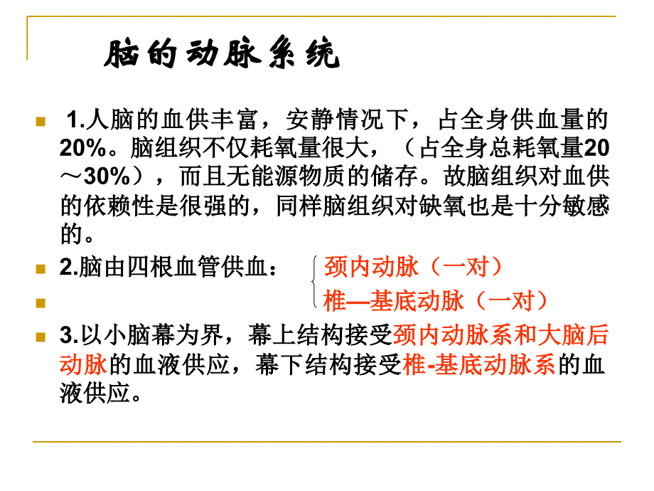 脑的血液供应PPT课件_第2页