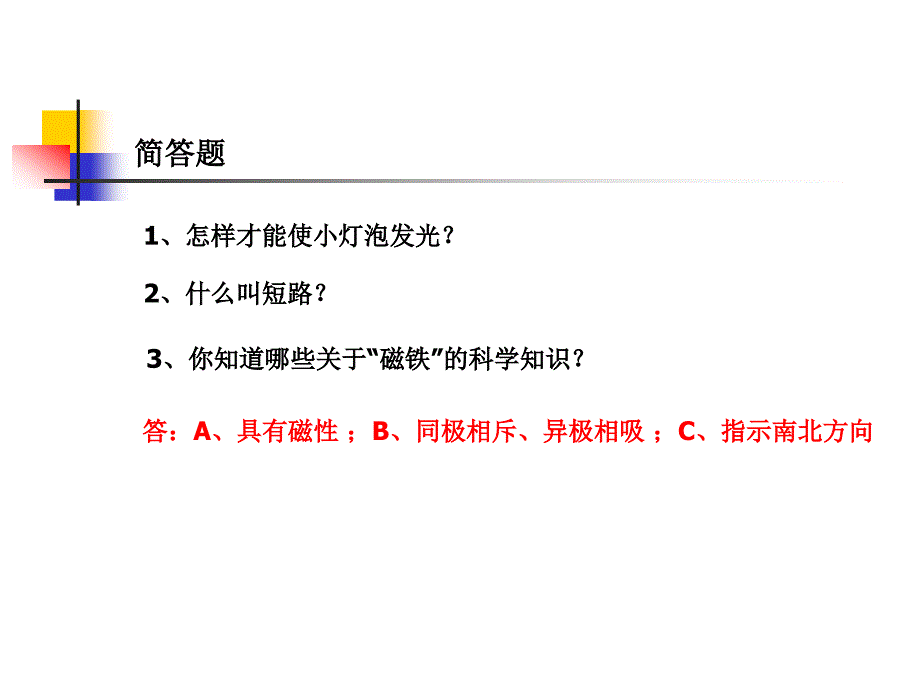 教科版小学科学六年级上册第三单元电和磁课件1_第1页