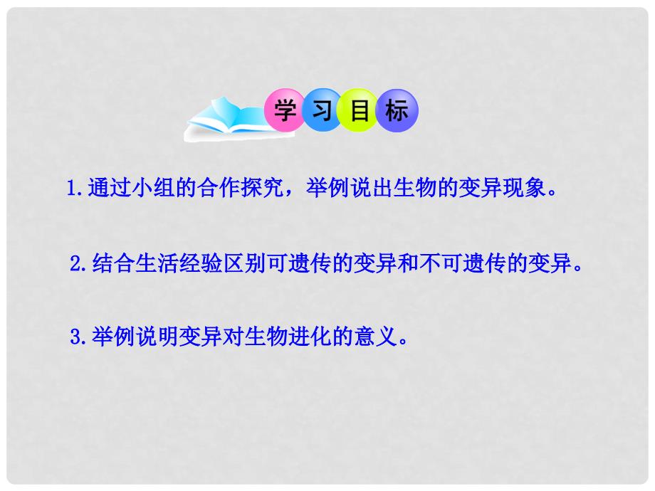 八年级生物下册 第十五章 第五节 生物的变异课件 苏教版_第3页