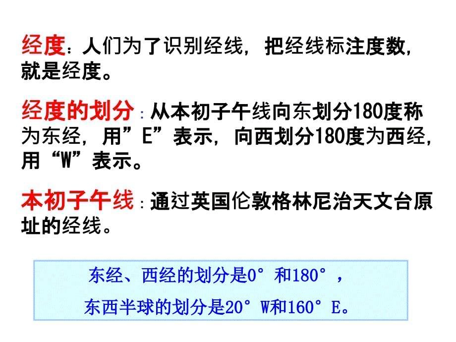 地球地图经纬网及其应_第5页