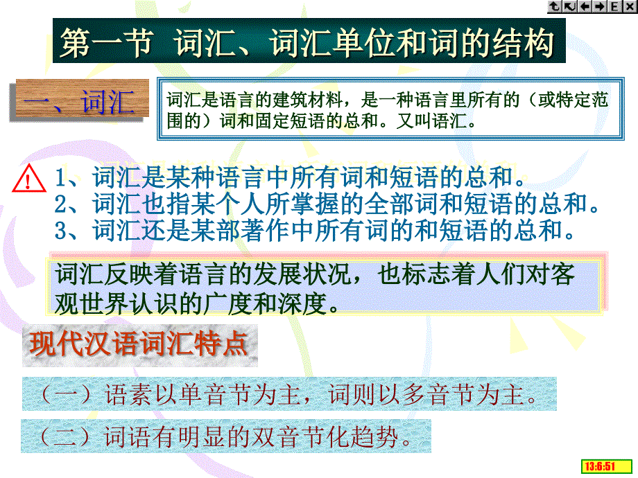 词汇、词汇单位和词的结构.详解_第1页