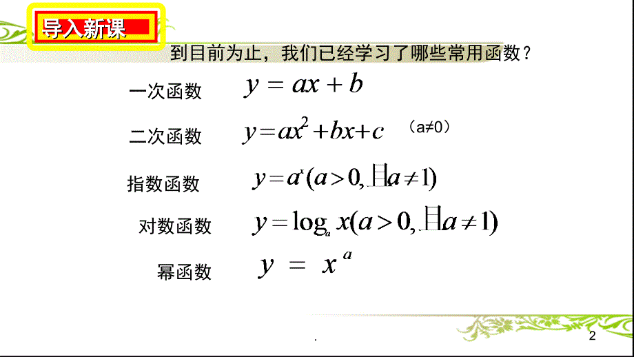 函数模型的应用实例PowerPoint演示文稿_第1页