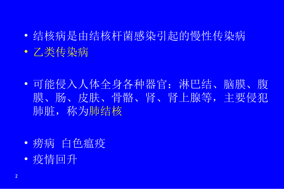 内科学教学课件：肺结核病_第2页