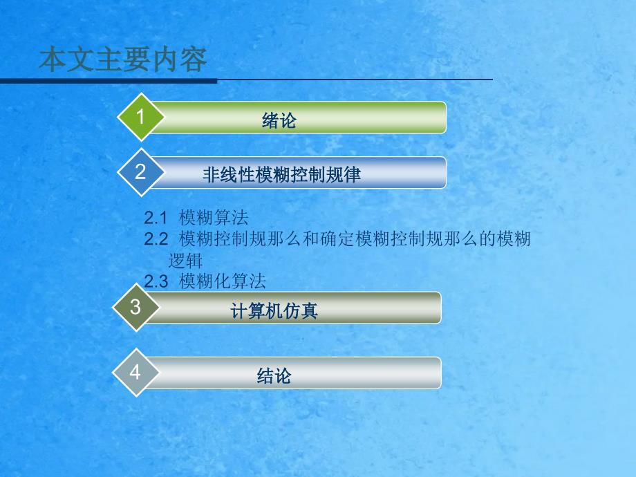 一种非线性与不确定系统的模糊PID控制器的设计ppt课件_第3页