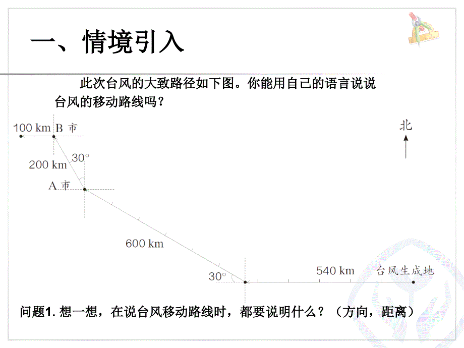 人教版六年级数学上册：《位置例3》 (2)_第2页