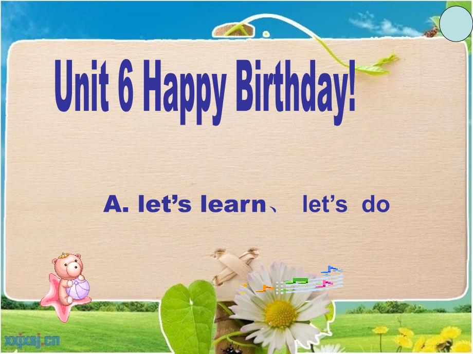 PEP人教版小学三年级上册英语unit6_Happy_Birthday_PartA_第1页