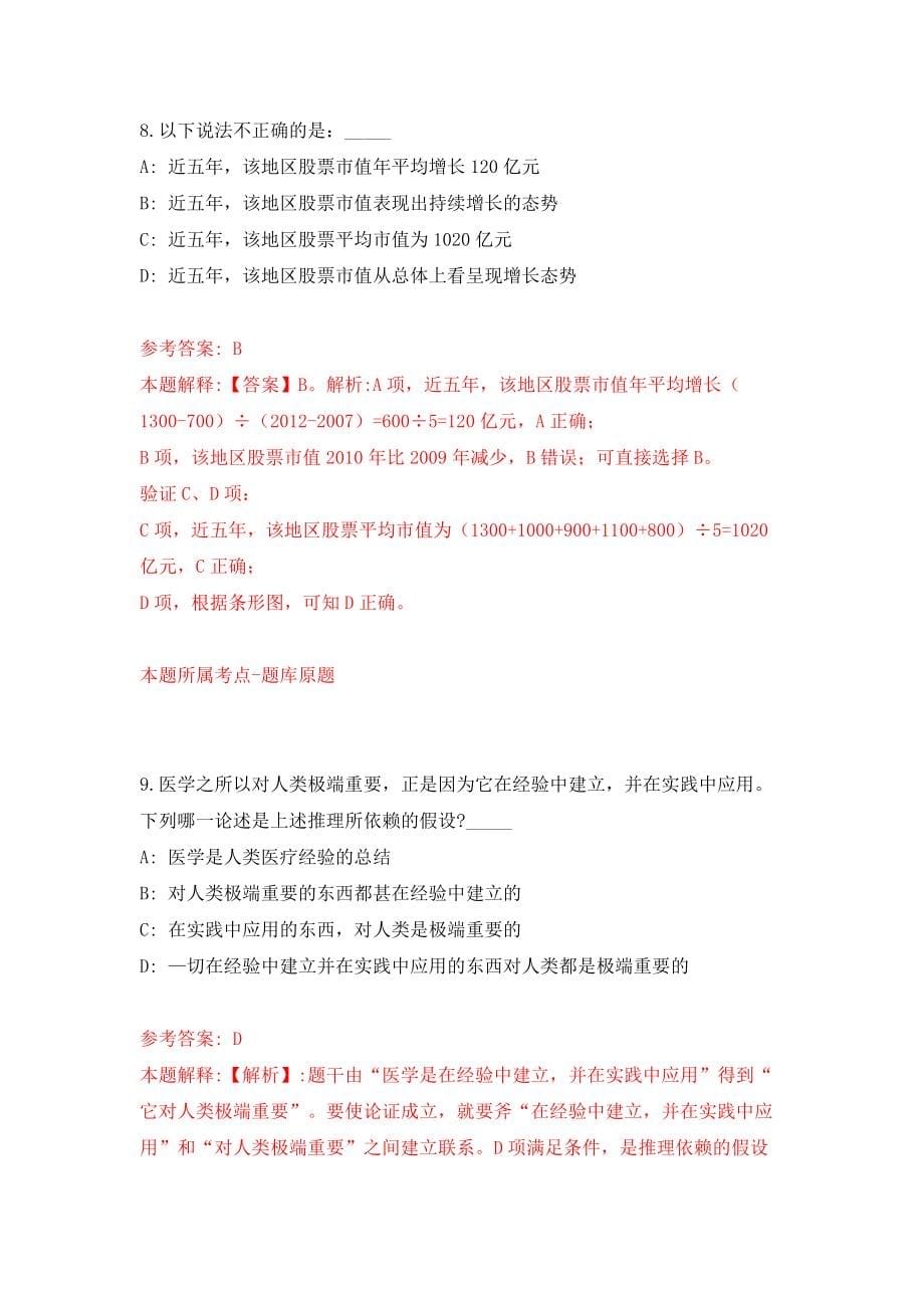 2022湖南省国土资源规划院公开招聘40人模拟考试练习卷及答案(第6卷)_第5页