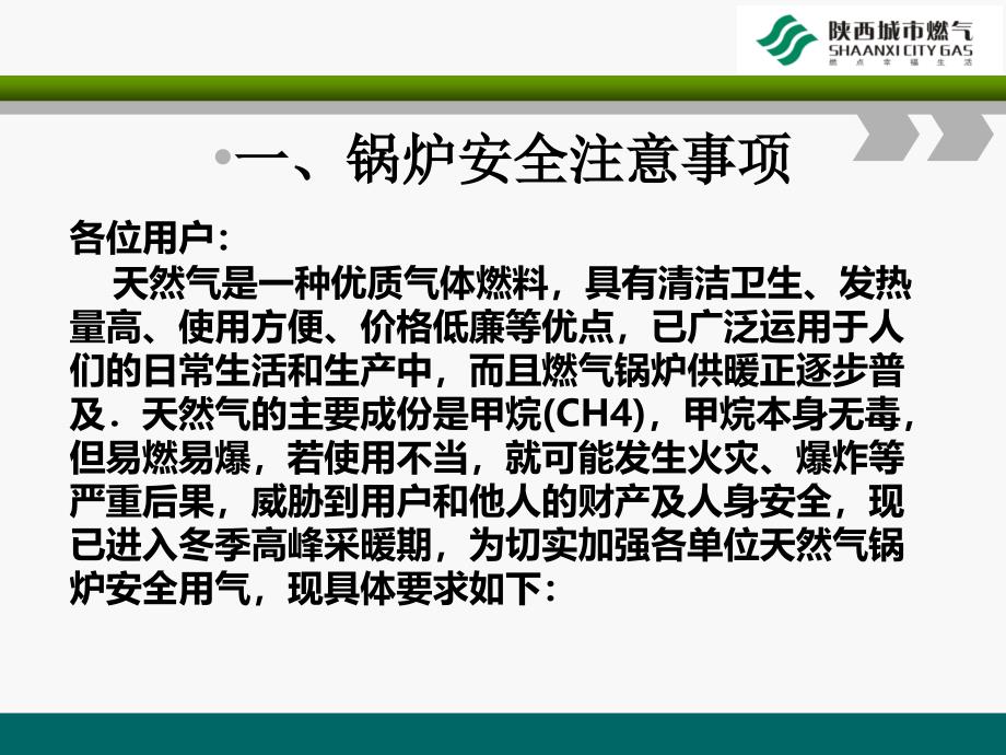 天然气锅炉用户安全用气宣传课件_第3页