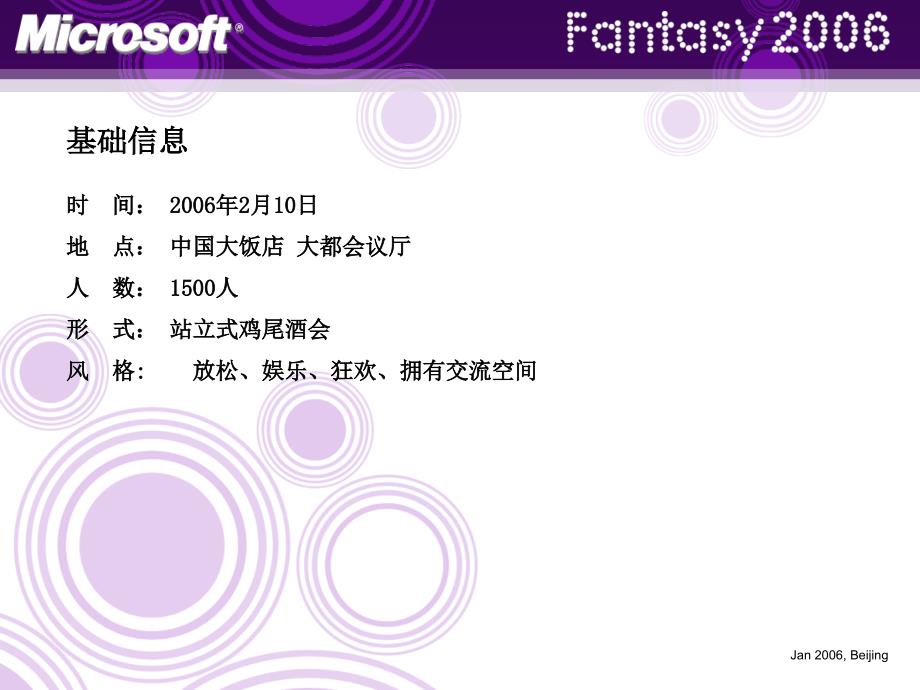 Microsoft微软魔幻新年年会策划活动方案_第3页