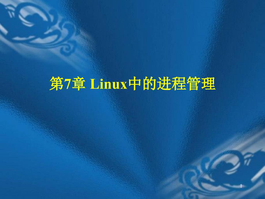 Linux中的进程管理.ppt_第1页