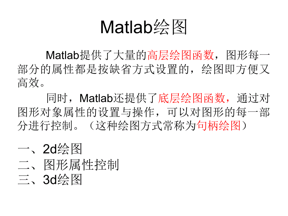 《Matlab绘图》PPT课件_第1页