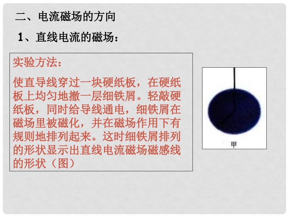 浙江省富阳市高二物理《电流的磁场》课件_第4页