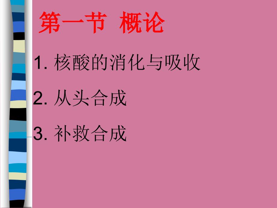 核苷酸代谢3ppt课件_第3页