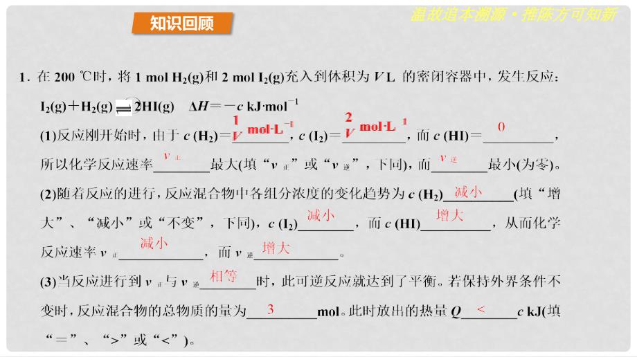 高中化学 第2章 化学反应的方向、限度与速率 2.2 化学反应的限度（第3课时）温度对化学平衡的影响课件 鲁科版选修4_第4页