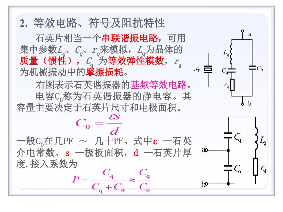 高频第2章高频电路基础3滤波器与阻抗变换_第4页