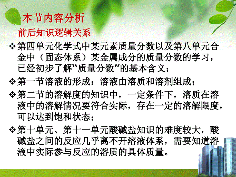 溶质的质量分数教学设计.ppt_第2页