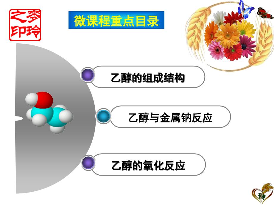 微课程乙醇的结构性质修改.ppt_第1页