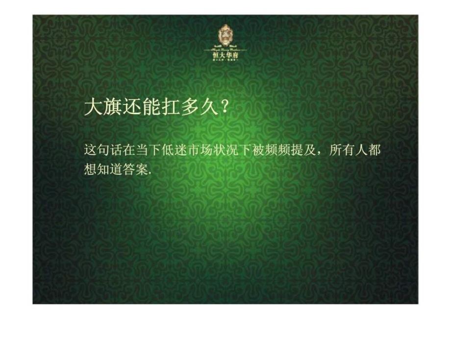 合肥恒大华府整合推广提案报告_第3页