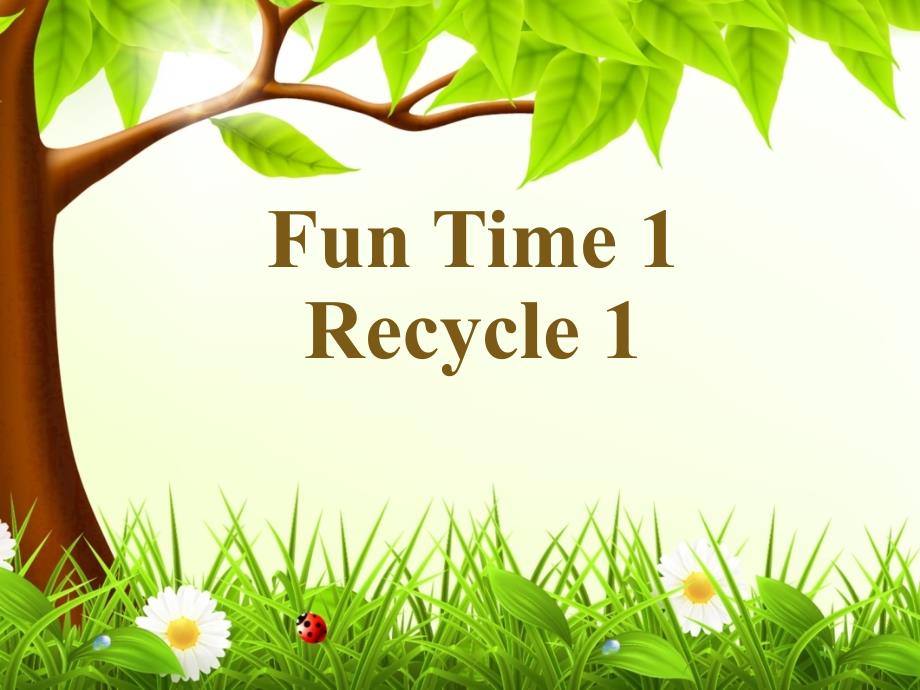 六年级上册英语-Funtime1Recycle1(19张)_第2页