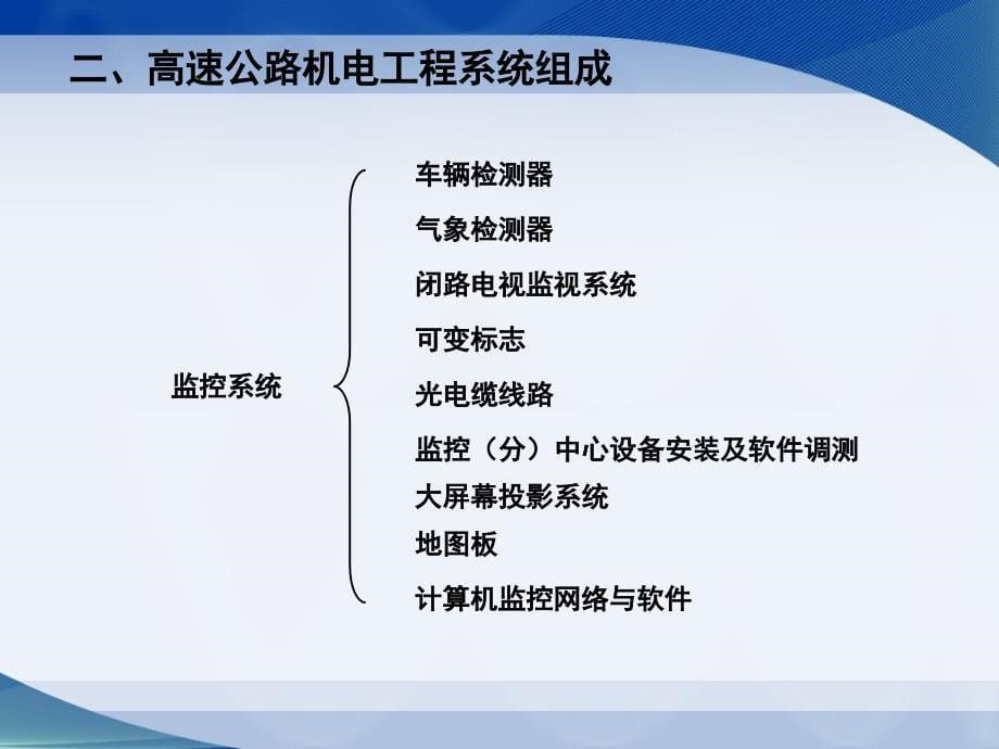 高速公路机电工程系统讲解课件(PPT46页)_第5页