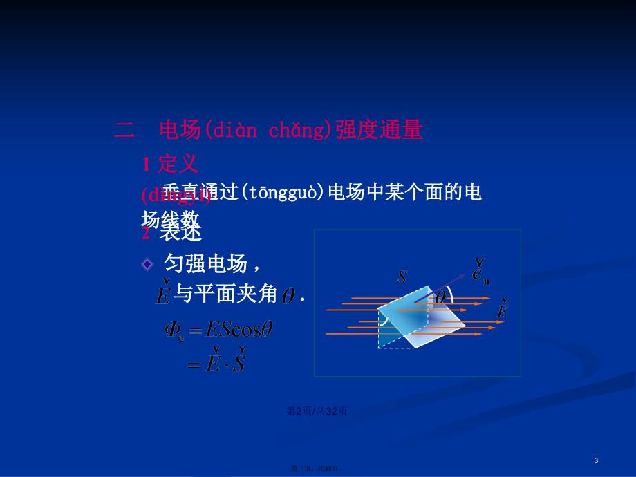 电场强通量高斯定理学习教案_第3页